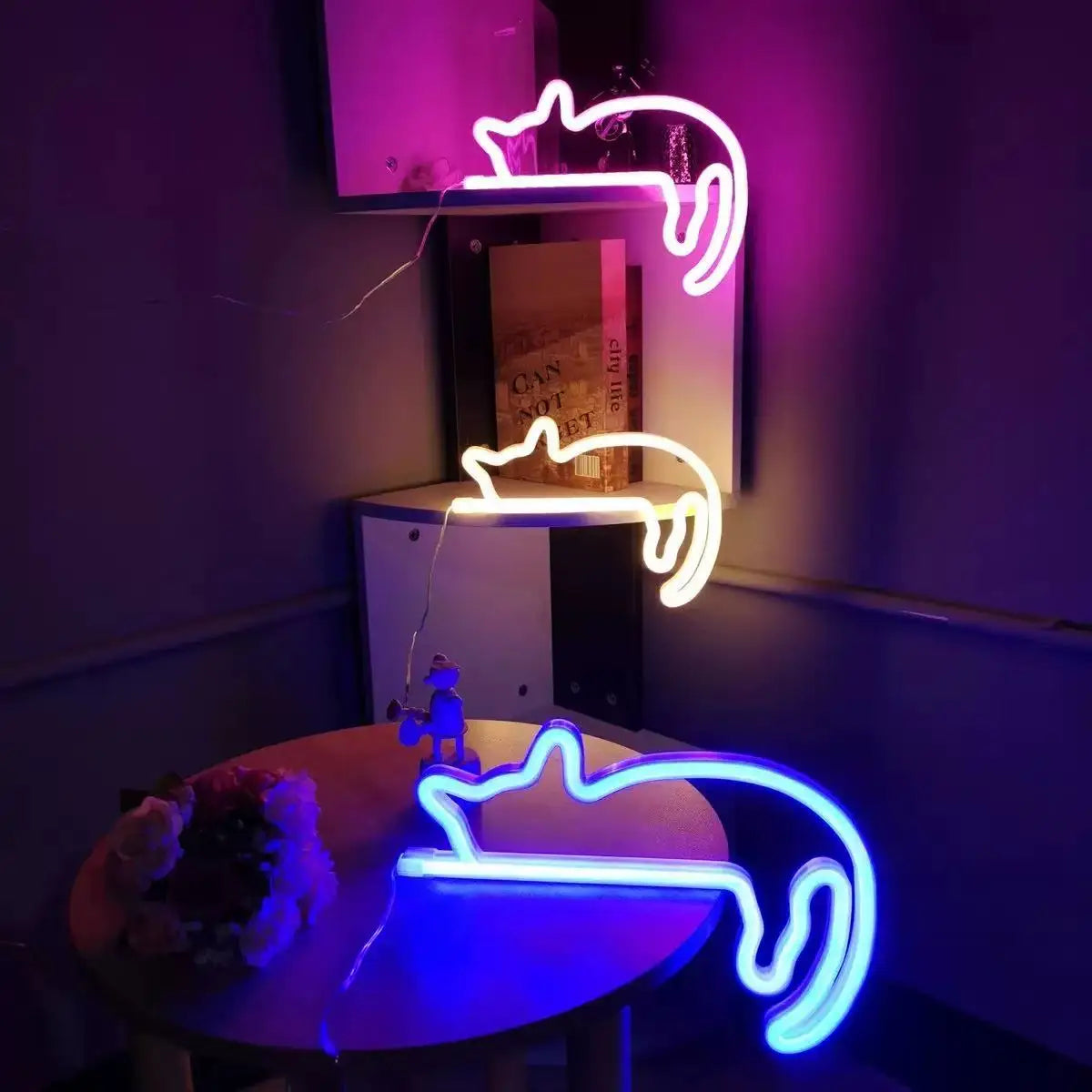Cat Neon Light LED