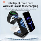 3-in-1 Fast Wireless Charging Dock