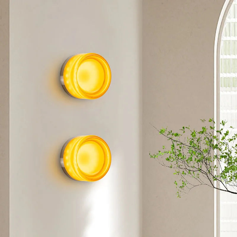 Minimalist Circular Wall Lights